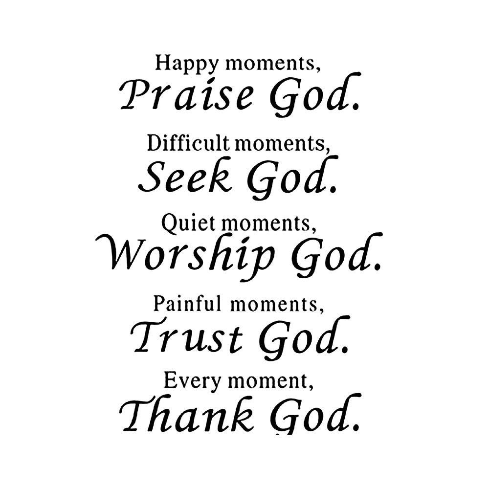 Wall Vinyl Decal Quote Sign Christian Praise God Diy Art Sticker Home Wall Decor Buy Products Online With Ubuy Lebanon In Affordable Prices B083vzmvkl