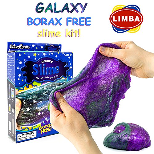 Galaxy Slime Kit Non Borax Slime Kit Glitter Slime Lab Kit For Kids New Galaxy Science Kit By Limba Best Galaxy Diy Slime Kit Buy Products Online